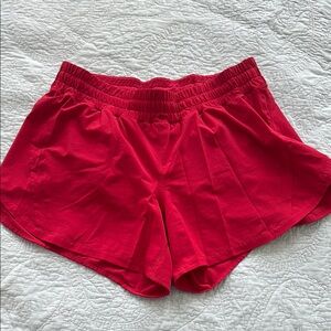 Lululemon Track That Short - 5” - Red